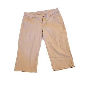 Riders by Lee Women's Size M Beige Khaki Shorts